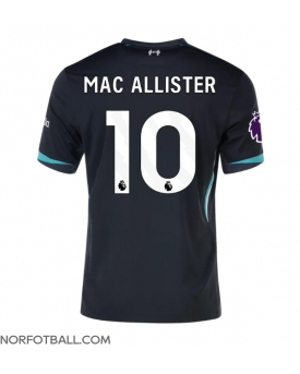 Billige Fotballdrakt Liverpool Alexis Mac Allister #10 Replika Bortedrakt 2024-25 Kortermet